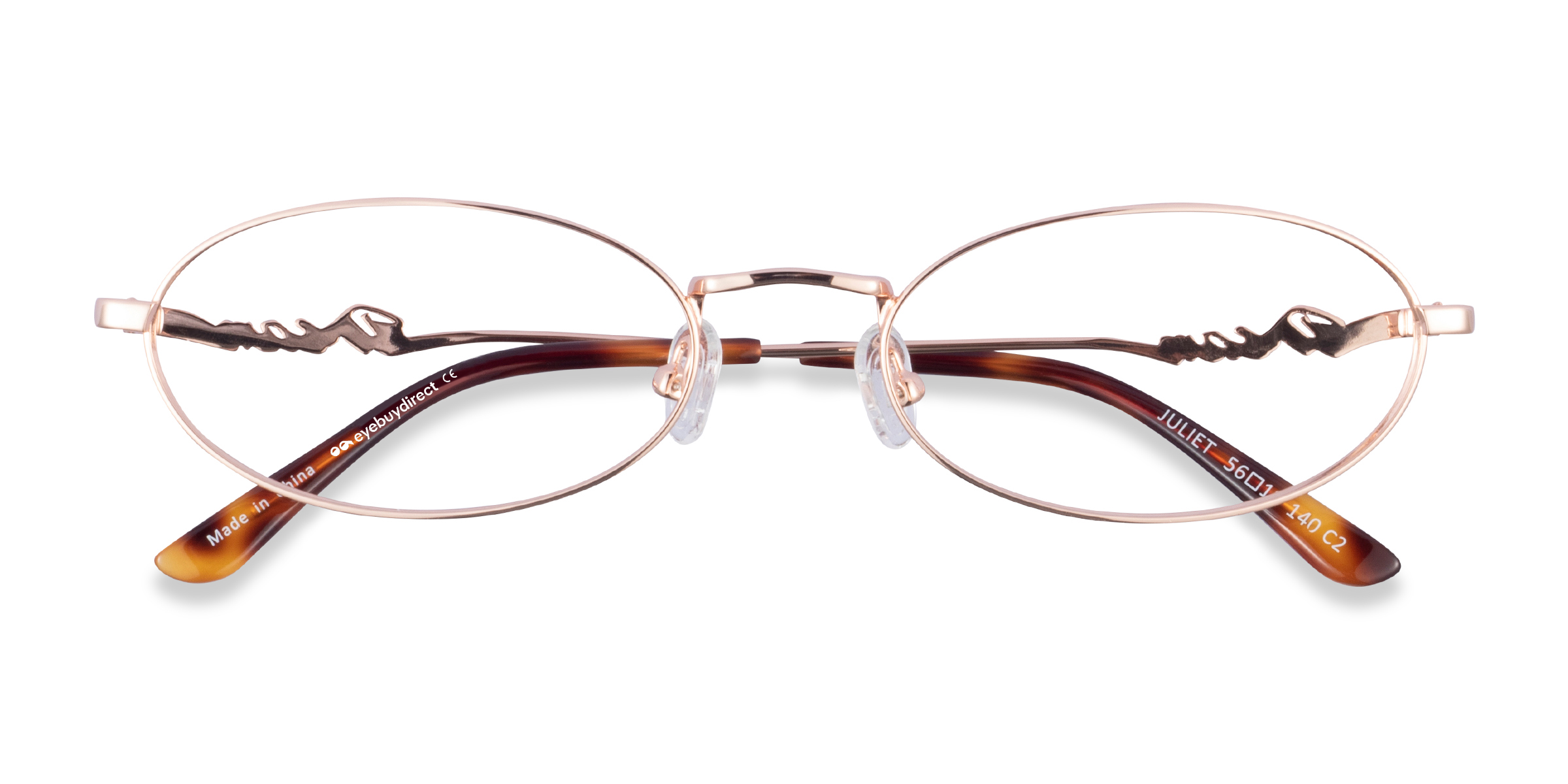 Female s ovalMetal Prescription eyeglasses - Eyebuydirect s Juliet