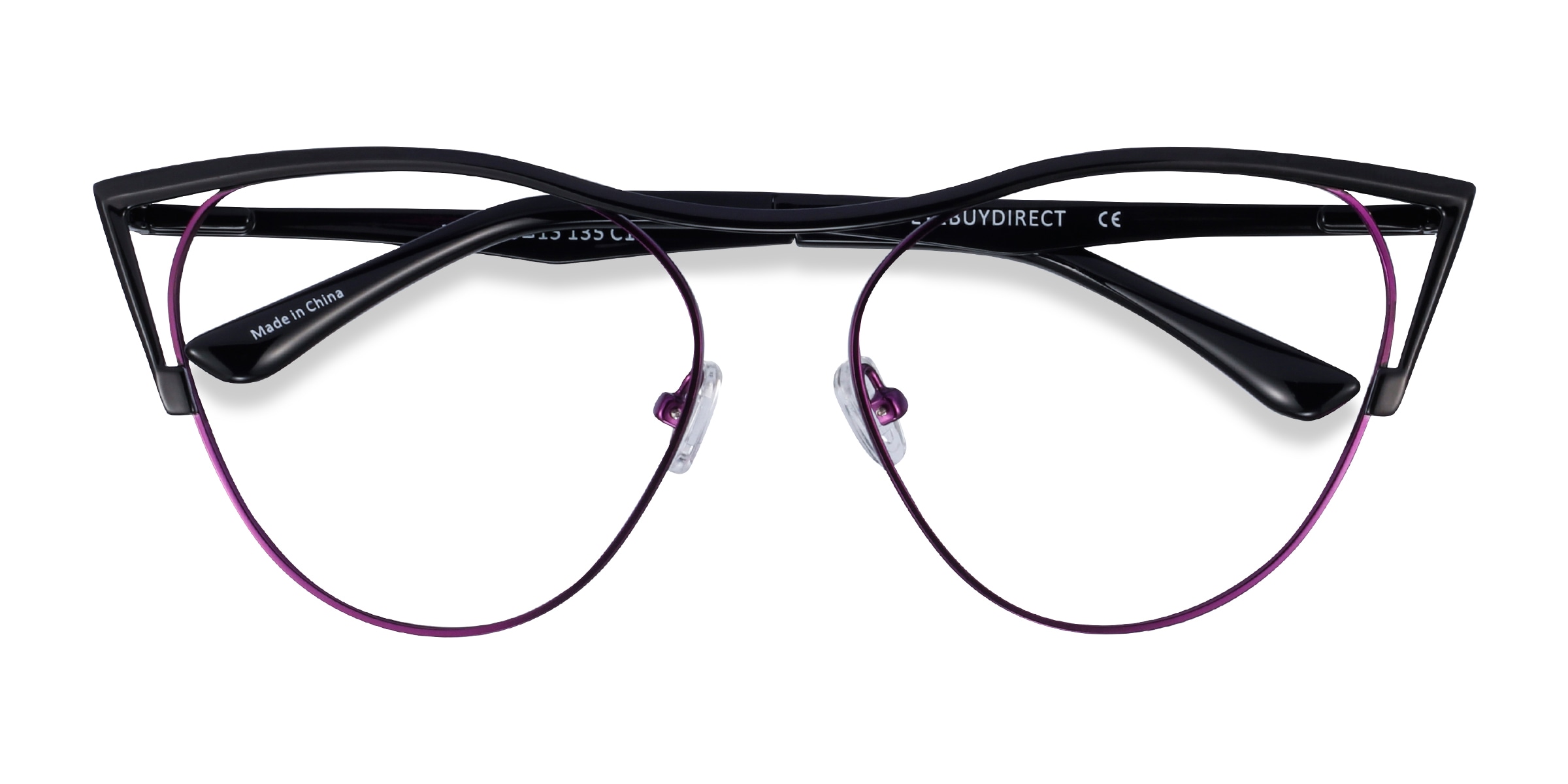 Purple and black glasses 2025 frames