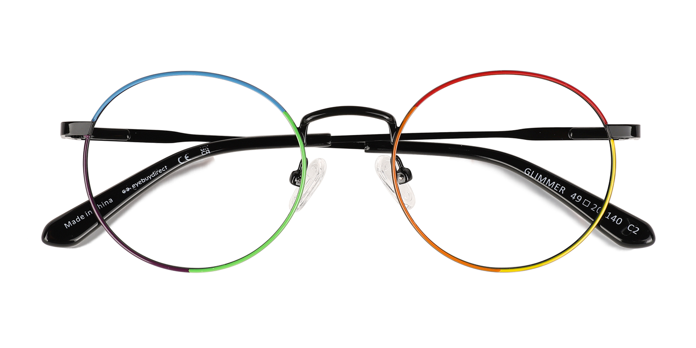 Unisex s roundMetal Prescription eyeglasses - Eyebuydirect s Glimmer