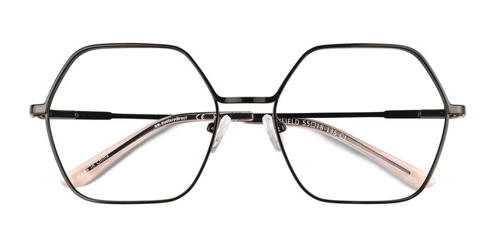 Shiny Black Mayfield -  Metal Eyeglasses