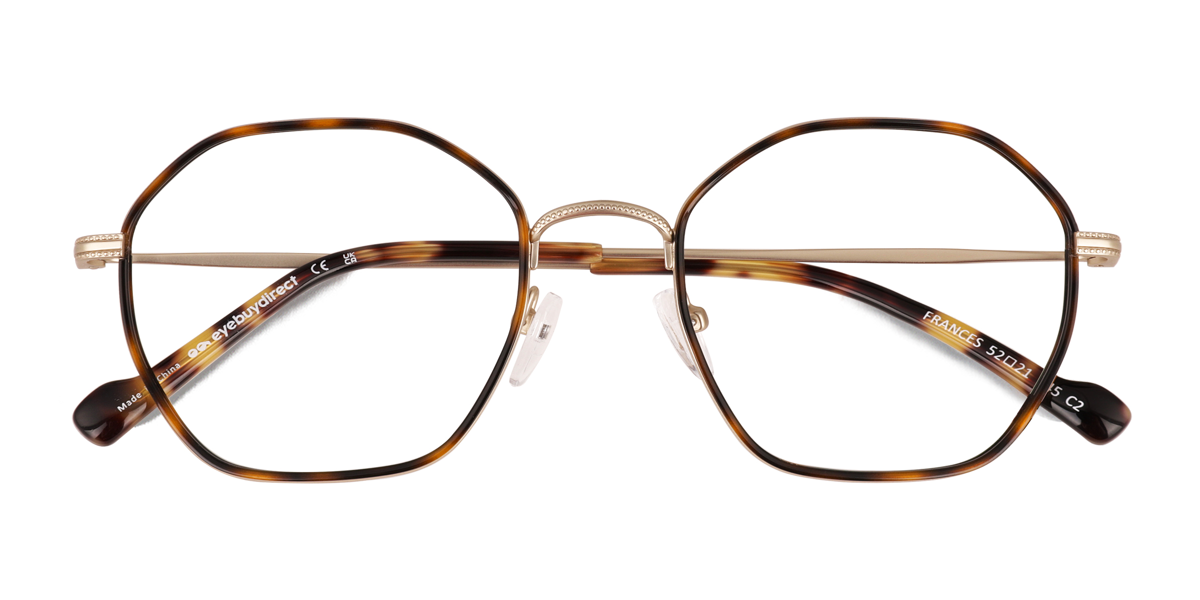 Unisex s geometricMetal Prescription eyeglasses - Eyebuydirect s Frances