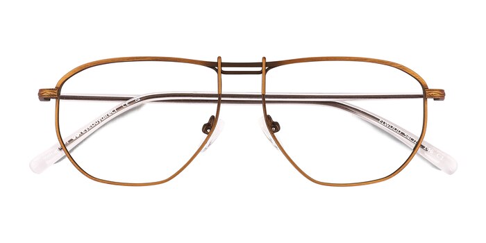 Bronze Elwood -  Metal Eyeglasses