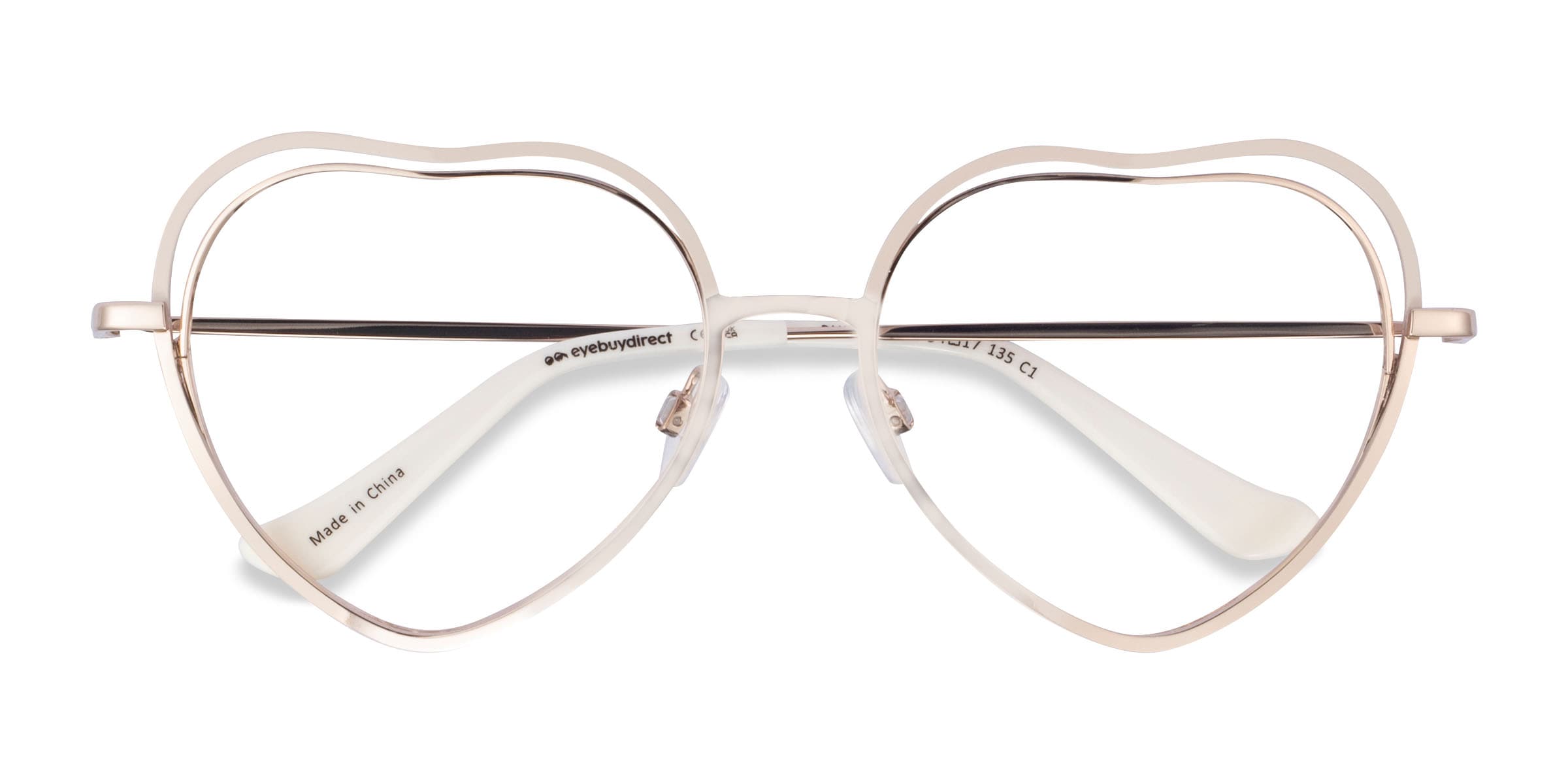 Chloé heart-shaped discount prescription glasses