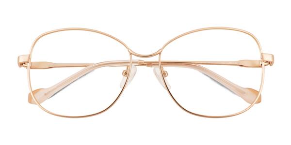 Or rose Maude -  Métal Lunettes de vue