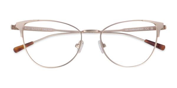 Gold Alli -  Metal Eyeglasses