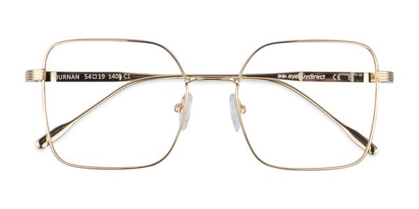 Gold Durnan -  Metal Eyeglasses