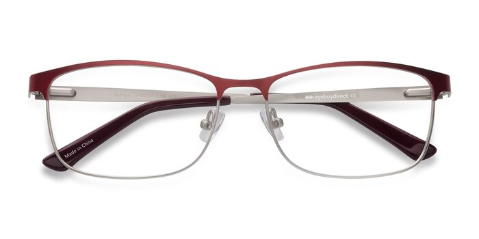 Red Ashlyn -  Lightweight Metal Eyeglasses