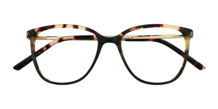 Tortoise Green Aroma -  Acétate Lunettes de vue