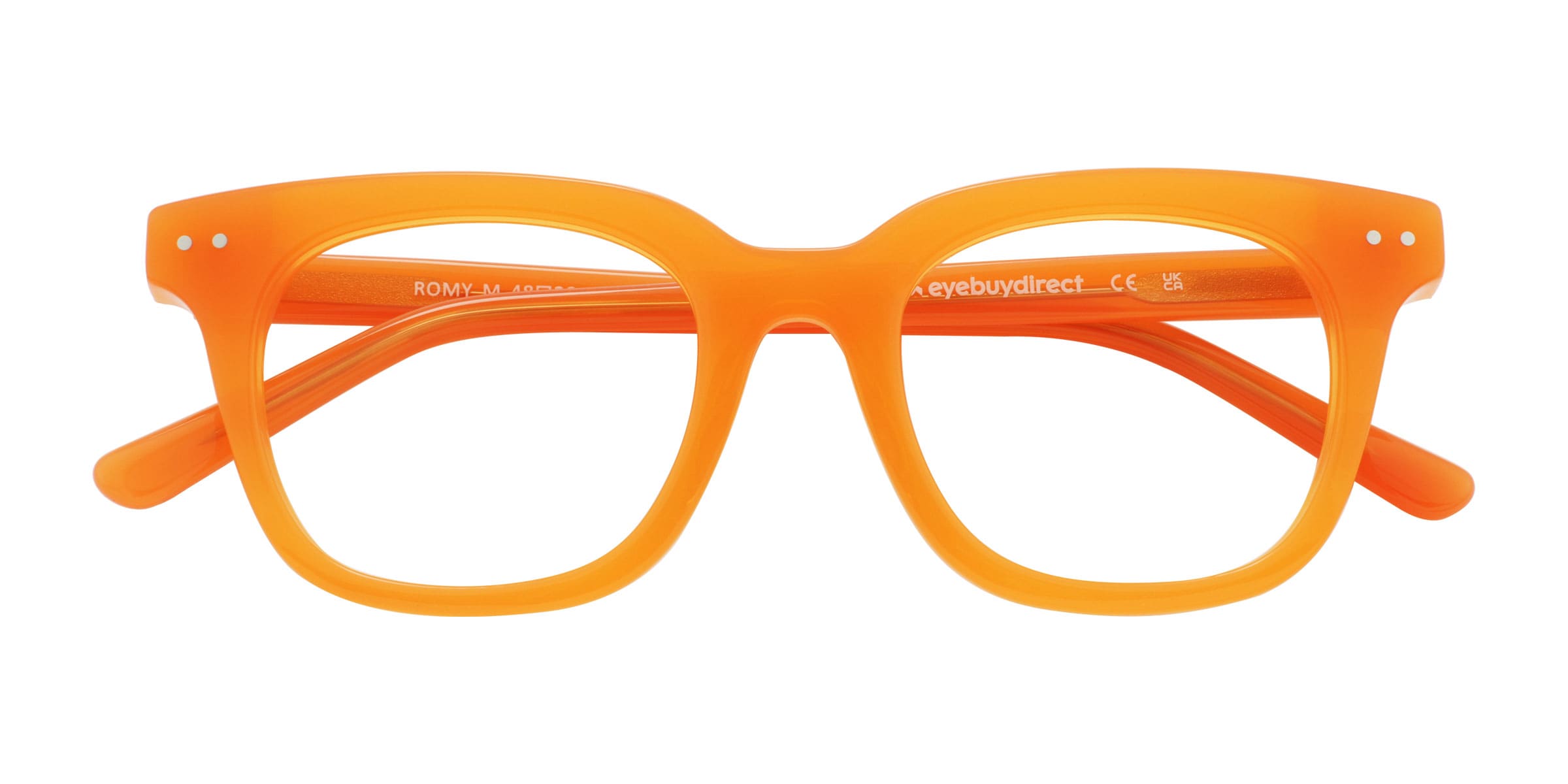 Romy Square Clear Green Full Rim Eyeglasses | Eyebuydirect