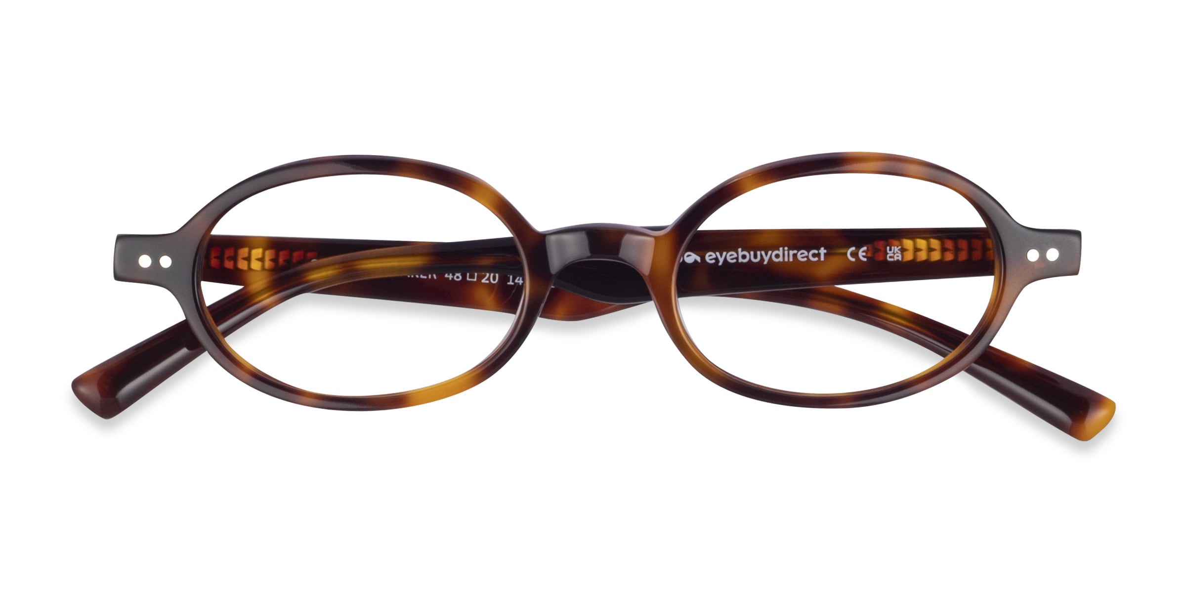 Groundbreaker Oval Tortoise Full Rim Eyeglasses | Eyebuydirect