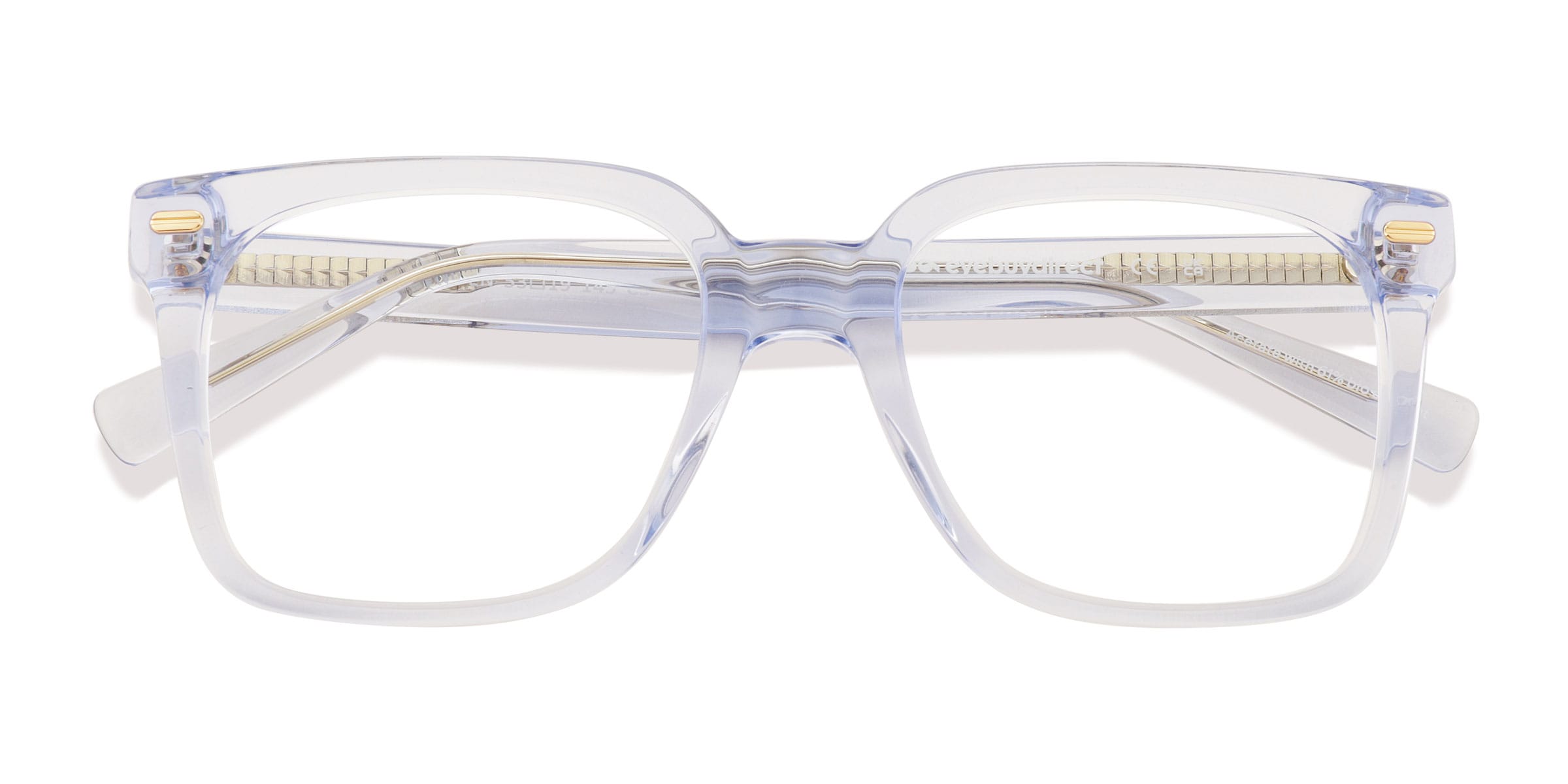 LOF ルミナリー リンデン Linden Square Crystal Brown Full Rim Eyeglasses | Eyebuydirect