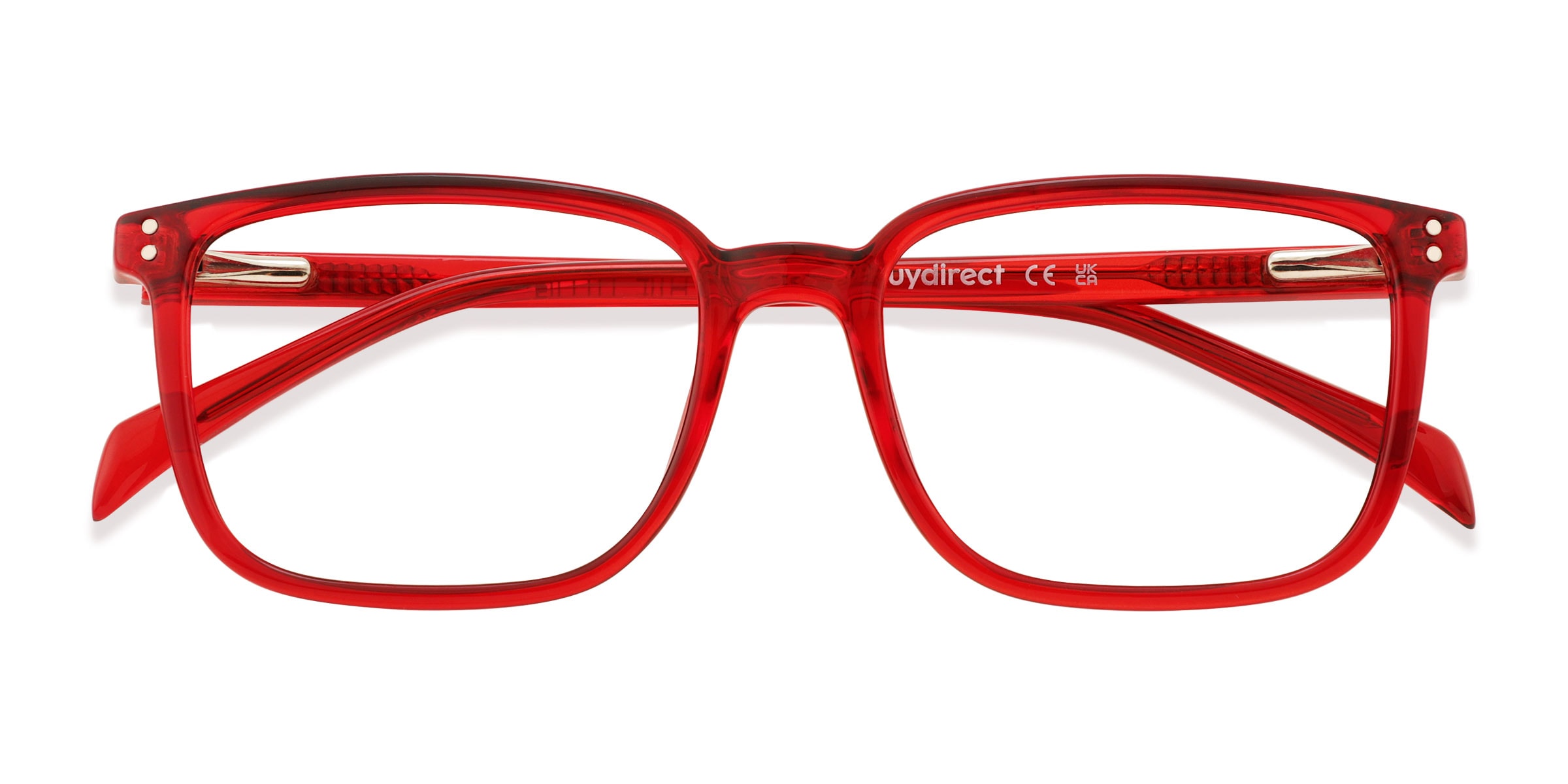 Unisex s rectangle Red Plastic Prescription eyeglasses - Eyebuydirect s Zippity 23$