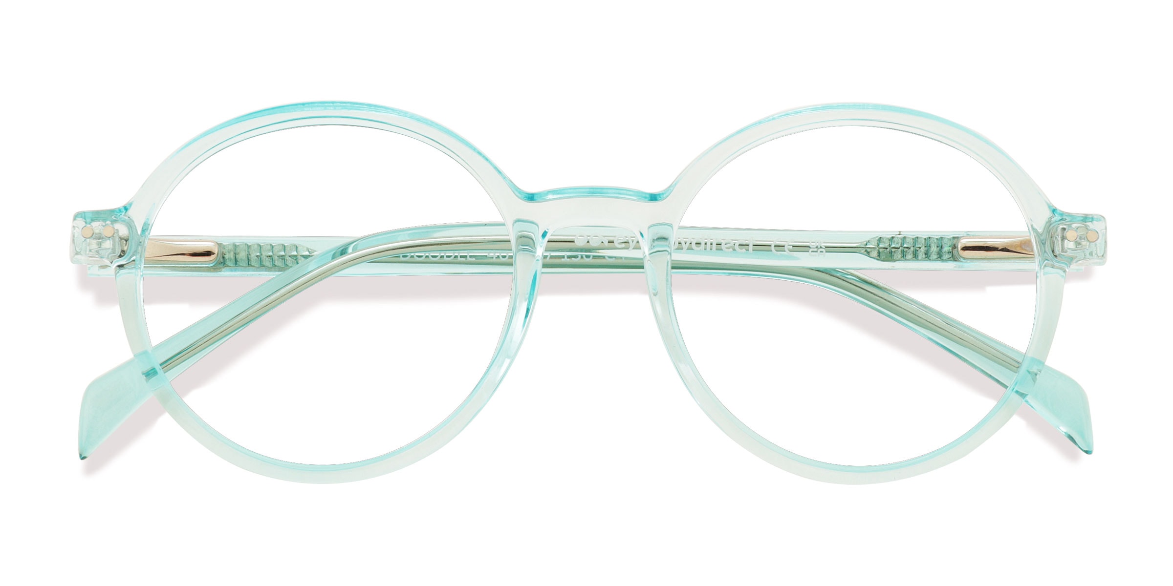 Unisex s round Clear Blue Plastic Prescription eyeglasses - Eyebuydirect s Doodle 23$