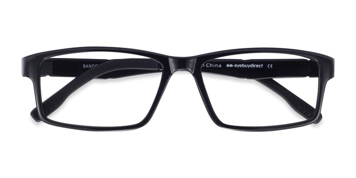 Black Bandon -  Lightweight Plastic Eyeglasses