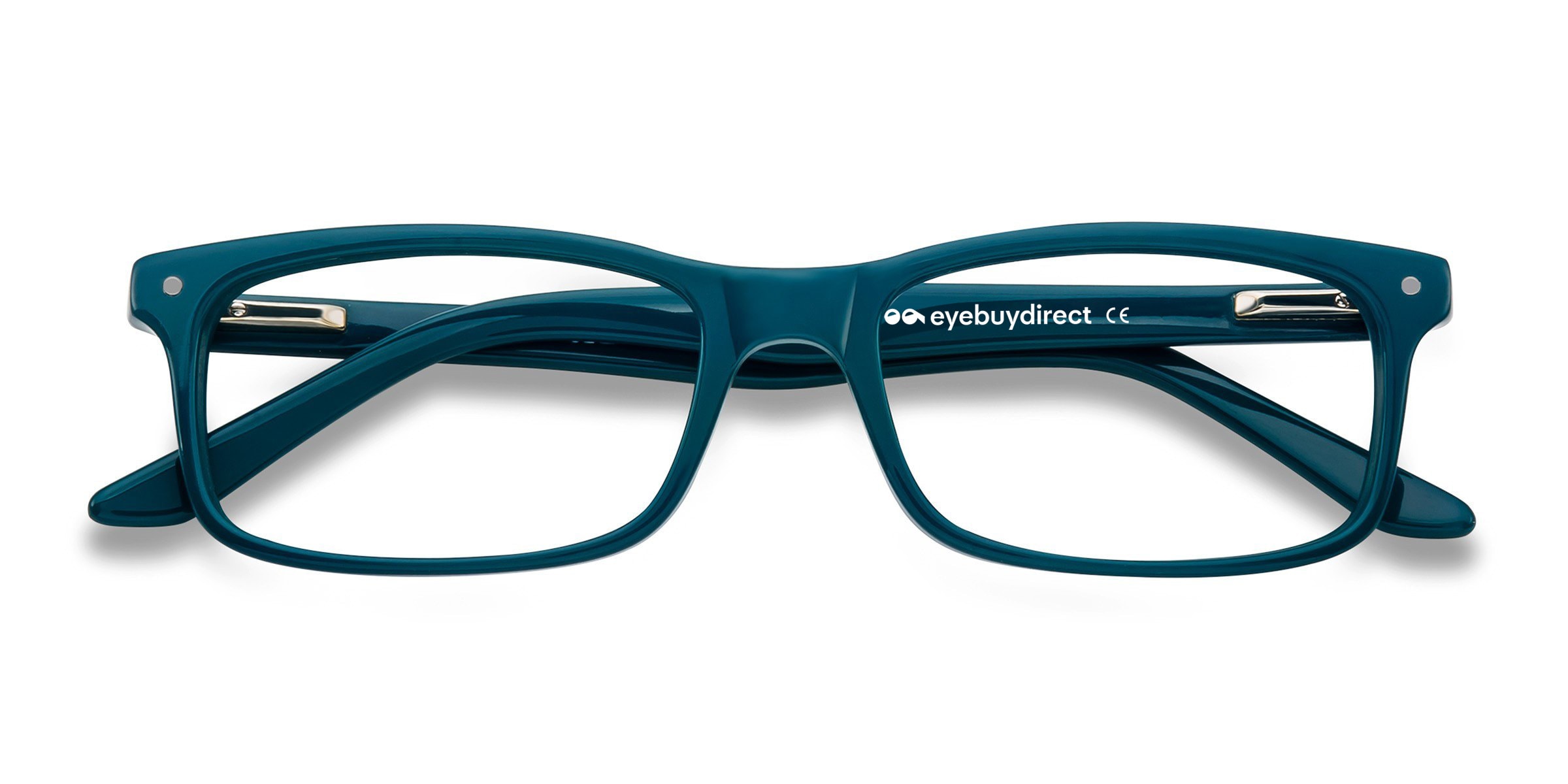 Mandi Rectangle Teal Full Rim Eyeglasses Eyebuydirect Canada