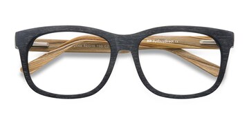 Noir White Pine -  Mode Acétate Lunettes de vue