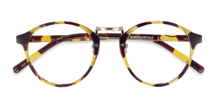 Tortoise Chillax -  Lightweight Metal Eyeglasses