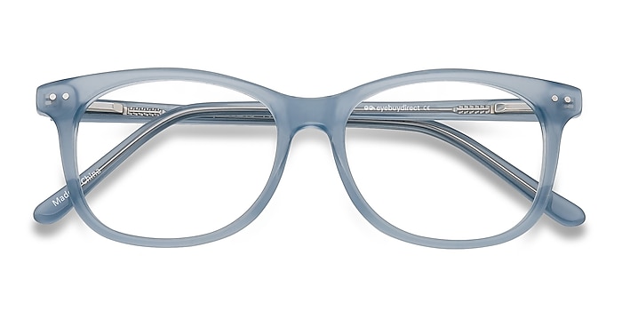 Clear Blue Brittany -  Colorful Acetate Eyeglasses