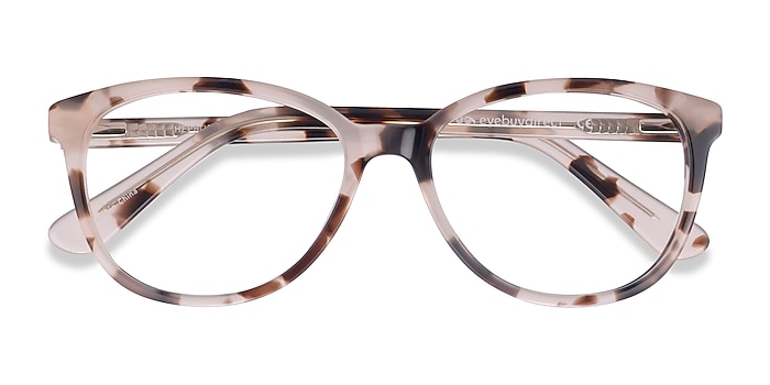 Ivory Tortoise Hepburn -  Vintage Acetate Eyeglasses