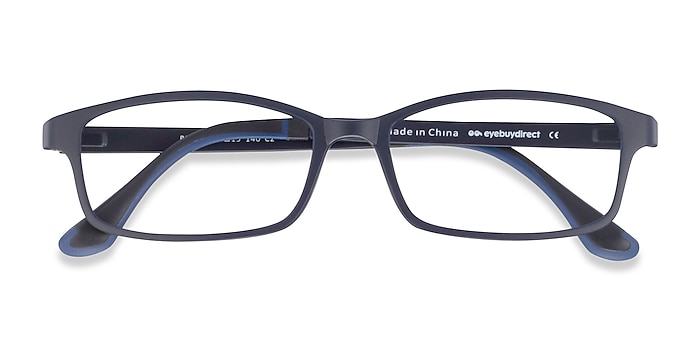 Navy Broad -  Lightweight Plastic Eyeglasses