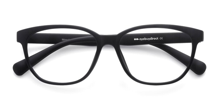 Matte Black Moody -  Légèreté Plastique Lunettes de vue
