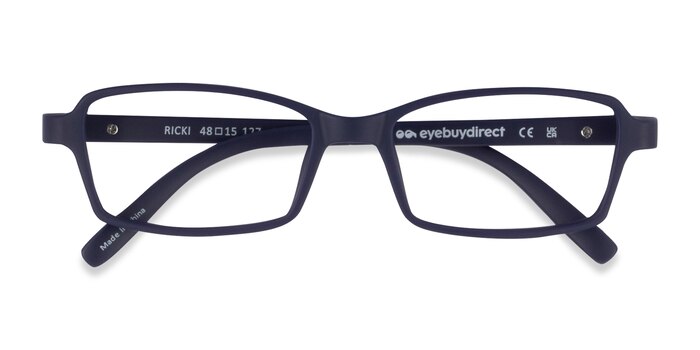 Matte Navy Ricki -  Légèreté Plastique Lunettes de vue