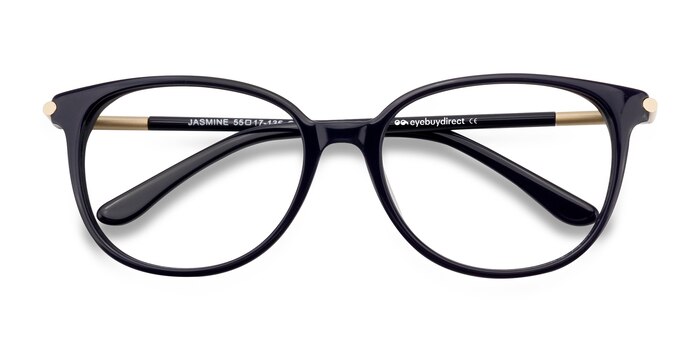 Navy Jasmine -  Vintage Acetate Eyeglasses
