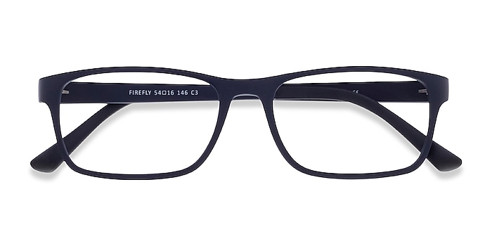 Matte Navy Firefly -  Classic Plastic Eyeglasses