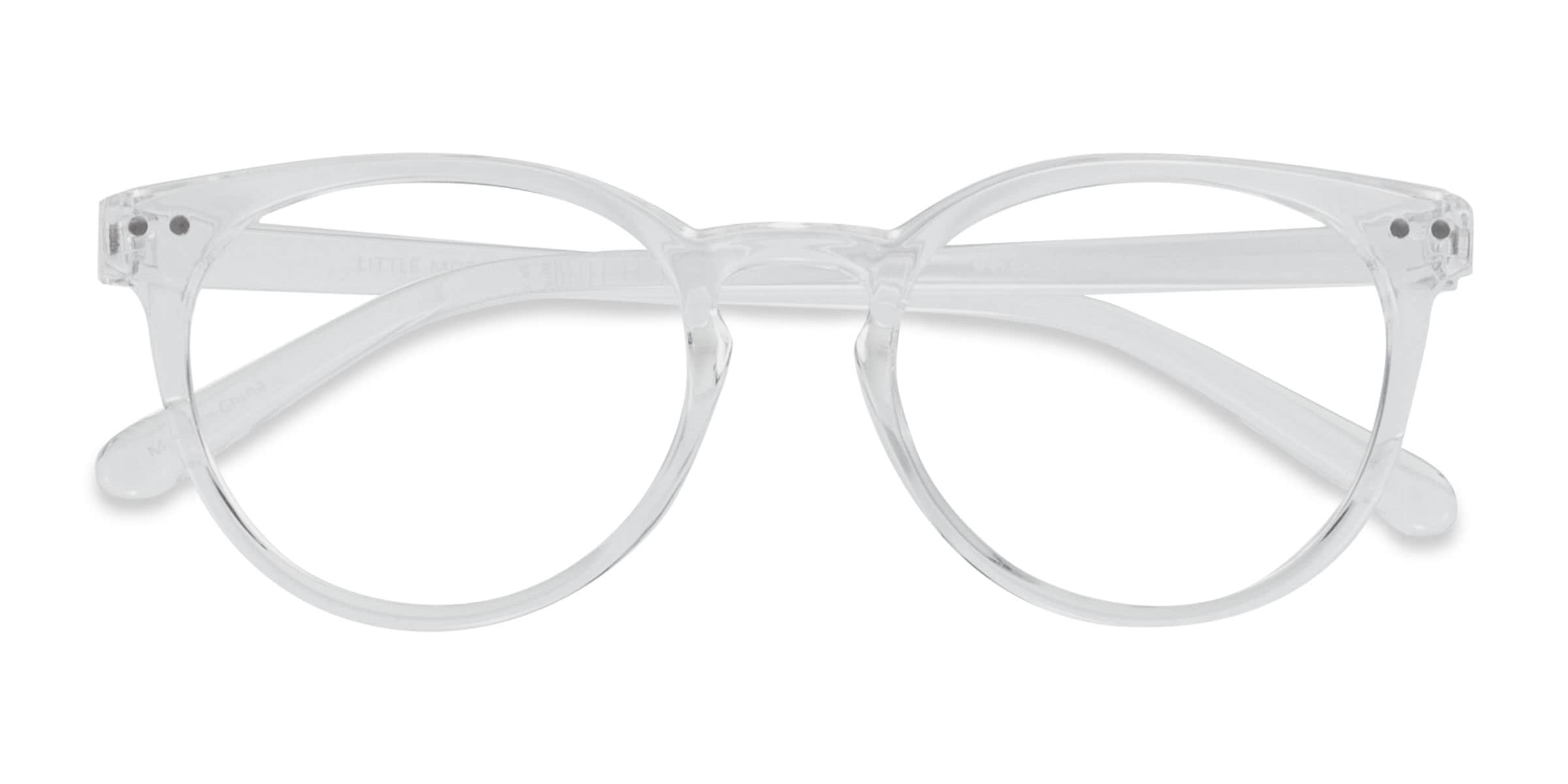 Little Morning Round Clear Full Rim Eyeglasses |