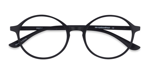 Poetic prescription eyeglasses (Matte Black)