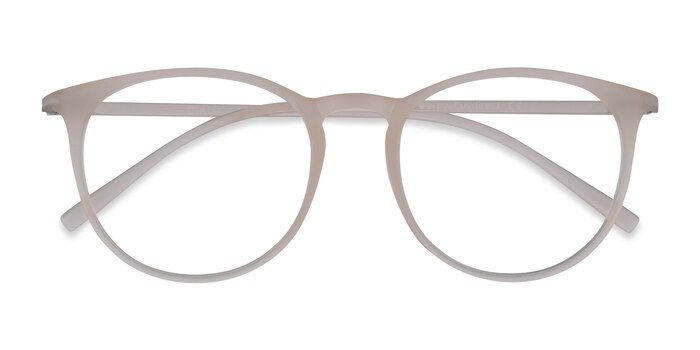 Matte Clear Dialogue -  Lightweight Plastic Eyeglasses
