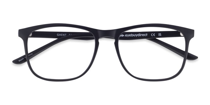 Matte Black Ghent -  Plastique Lunettes de vue