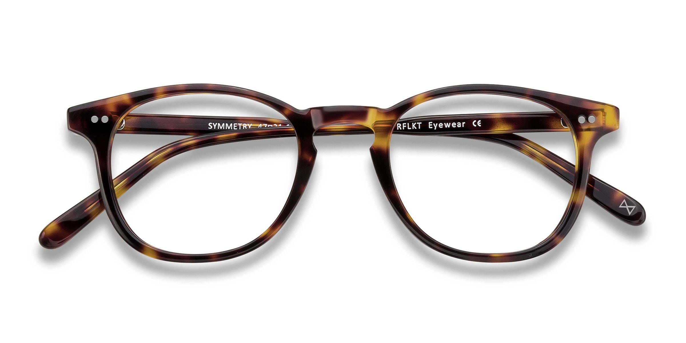 Unisex s square Tortoise Acetate Prescription eyeglasses - Eyebuydirect s Symmetry 93$