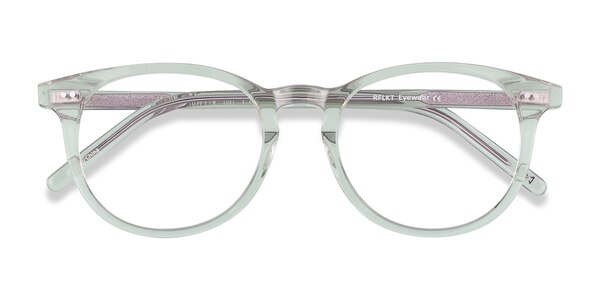 Aura prescription eyeglasses (Clear Jade)