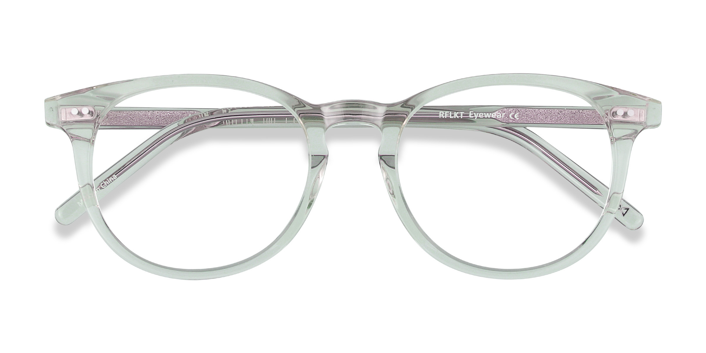 Female s roundAcetate Prescription eyeglasses - Eyebuydirect s Aura