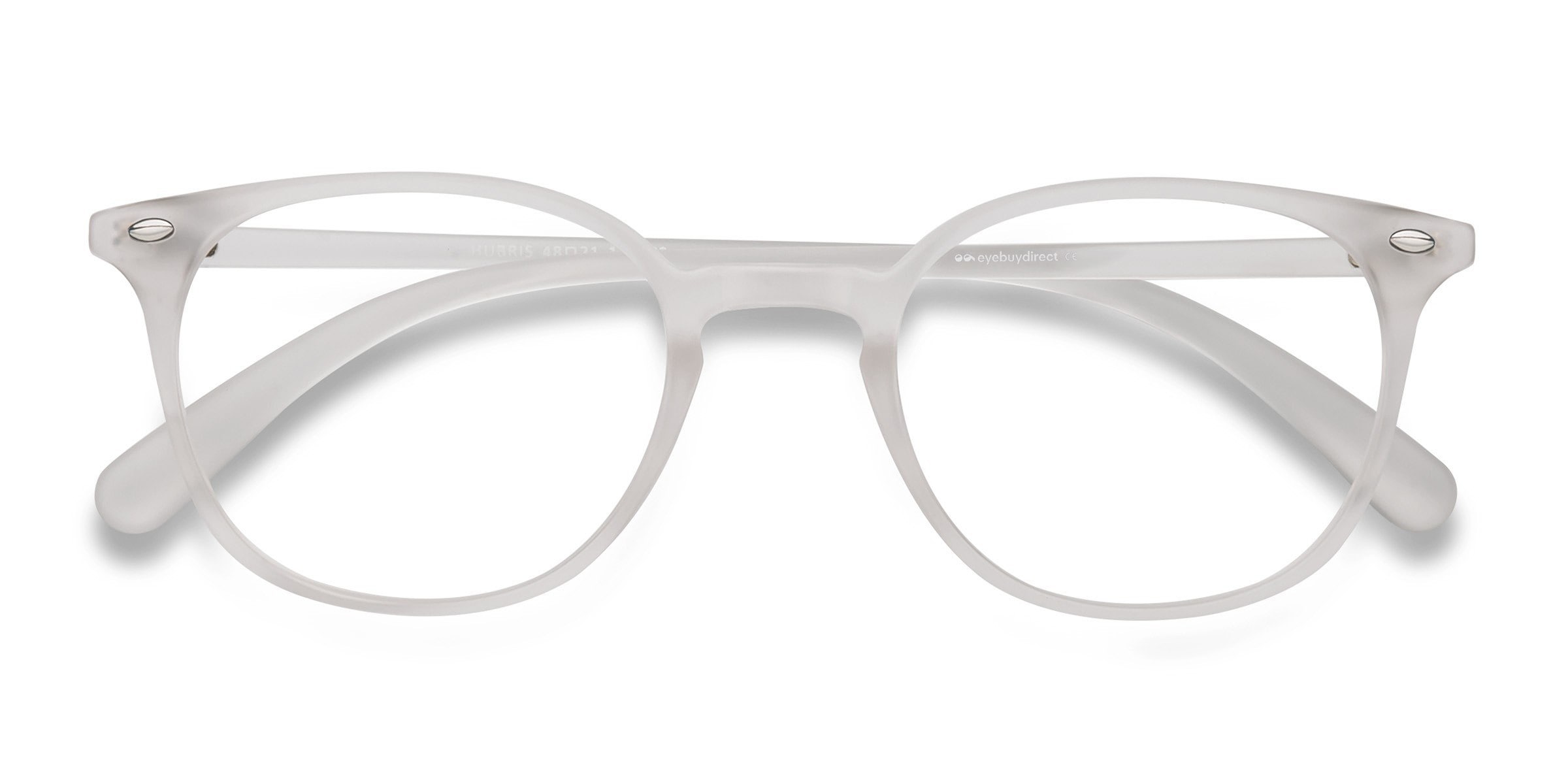 matte clear eyeglasses