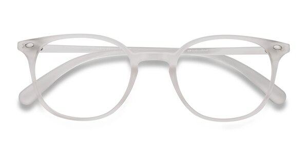 Hubris prescription eyeglasses (Matte Clear)