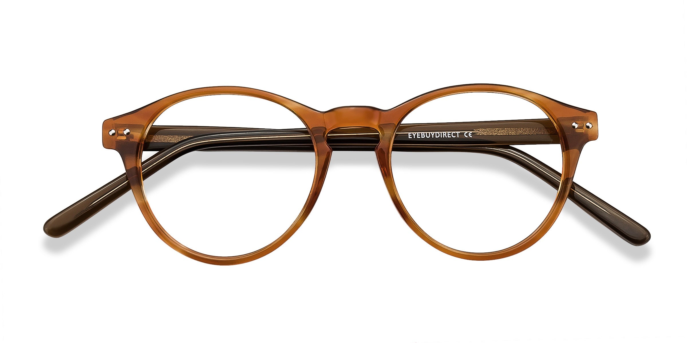 Method Round Brown Full Rim Eyeglasses Eyebuydirect