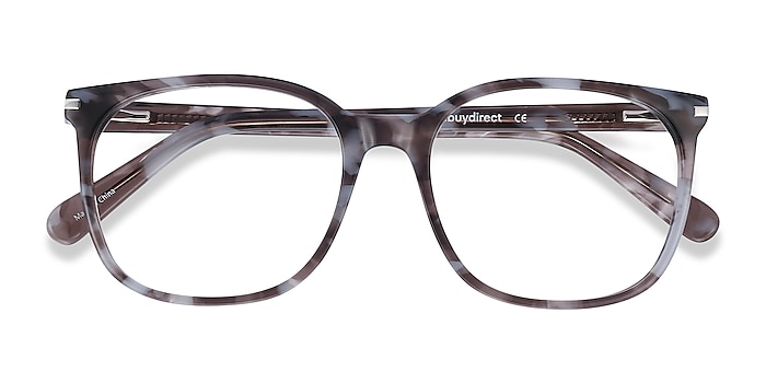 Gray Floral Absolutely -  Acetate Eyeglasses