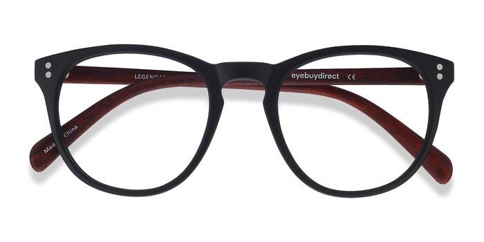 Black & Brown Legendary -  Lightweight Plastic Eyeglasses
