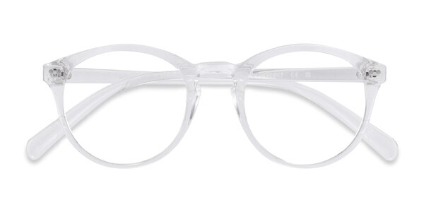 Revolution prescription eyeglasses (Clear) - 19333 - Eyeglasses These cool and clear eyeglasses feature a round le sku 19333