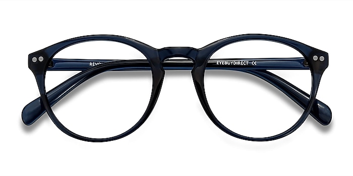 Navy Revolution -  Lightweight Plastic Eyeglasses