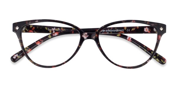 Dame prescription eyeglasses (Floral)
