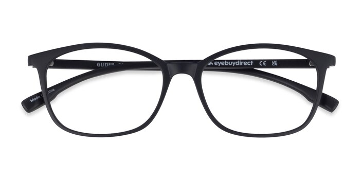 Black Glider -  Lightweight Plastic Eyeglasses