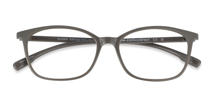 Olive Green Glider -  Lightweight Plastic Eyeglasses