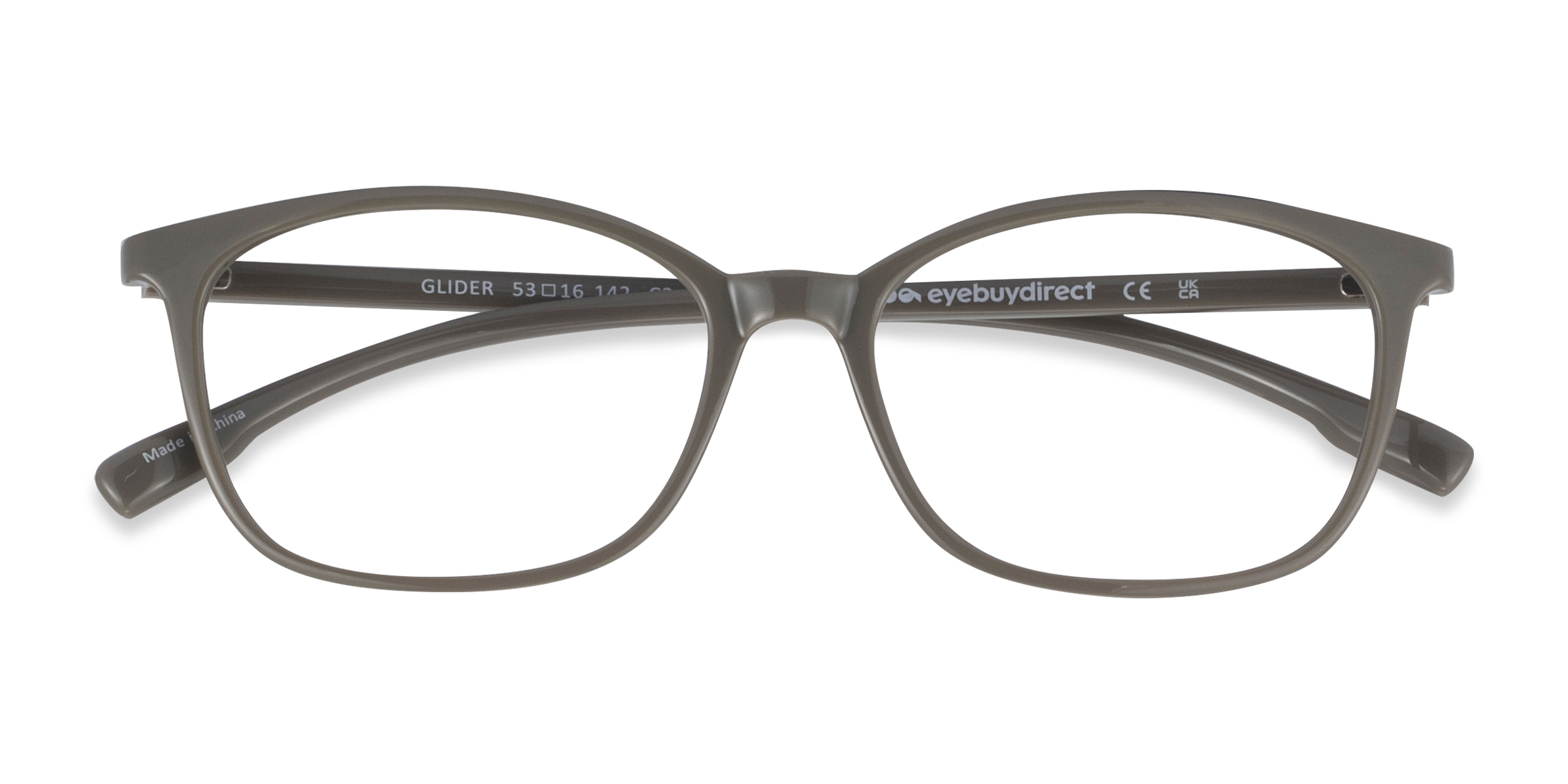 Unisex s rectanglePlastic Prescription eyeglasses - Eyebuydirect s Glider