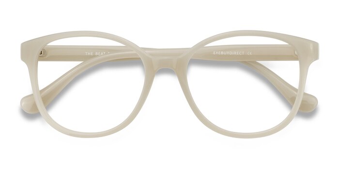 White The Beat -  Lightweight Plastic Eyeglasses