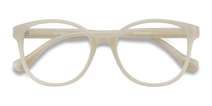 White The Beat -  Lightweight Plastic Eyeglasses