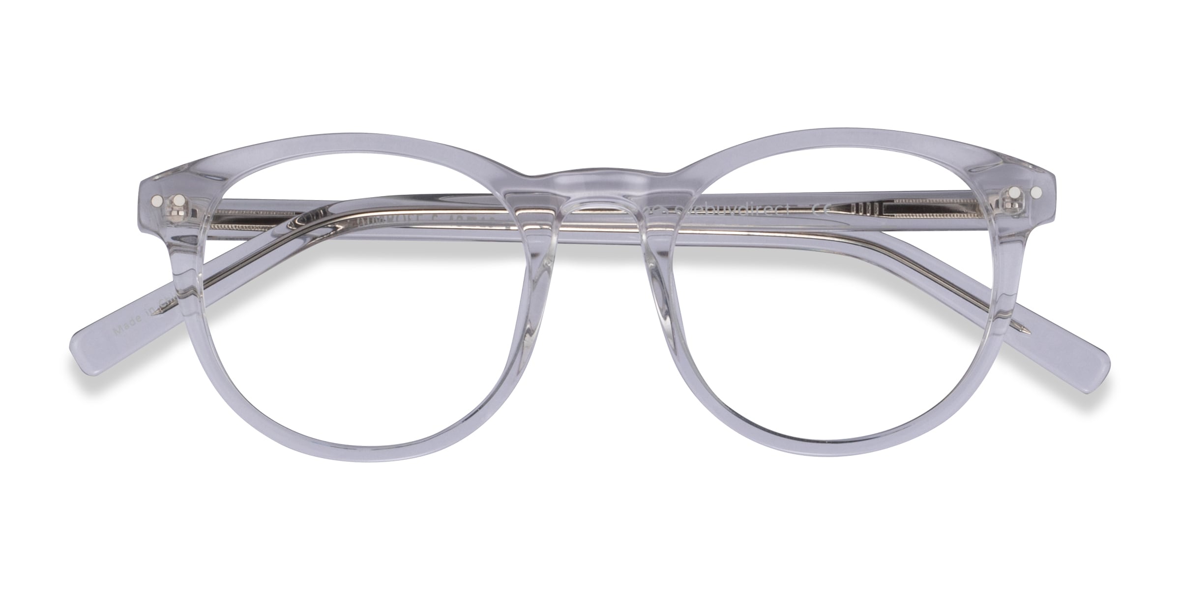Primrose Round Clear Glasses for Women | Eyebuydirect