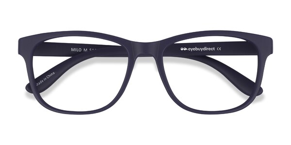 Milo prescription eyeglasses (Matte Navy)